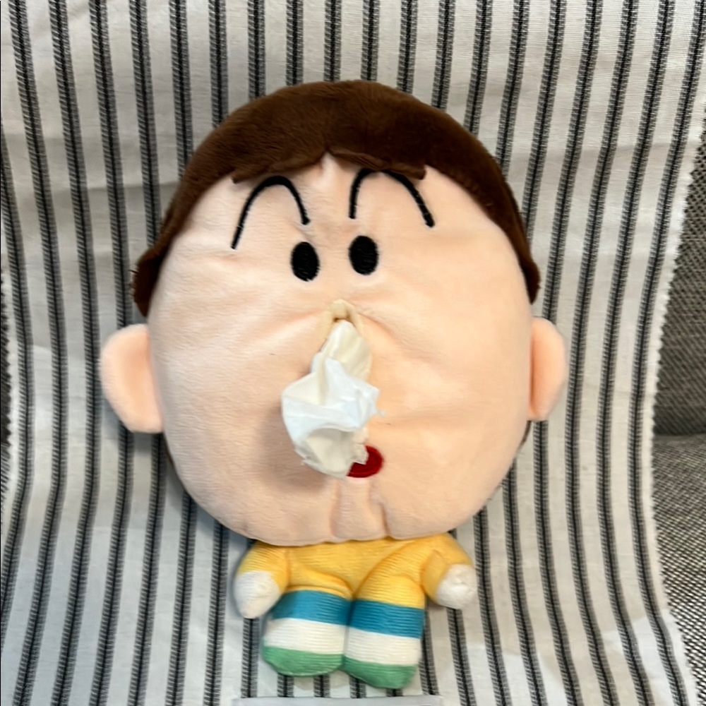 Plush Toy with Tissue Holder